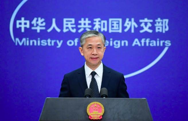 中国外交部发言人汪文斌。（新华社）