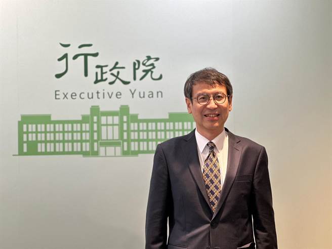 行政院发言人林子伦。（黄婉婷摄）