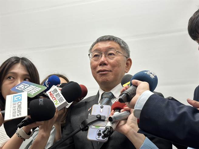 正在出访的民眾党主席柯文哲5日在日本受访时说，自己在美国就已经跟罗森柏格表达过，要让台湾参加区域经济组织。（杨亚璇摄）