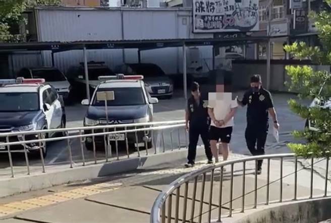 警方将洪嫌移送侦办。（翻摄照片／高雄洪靖宜传真）
