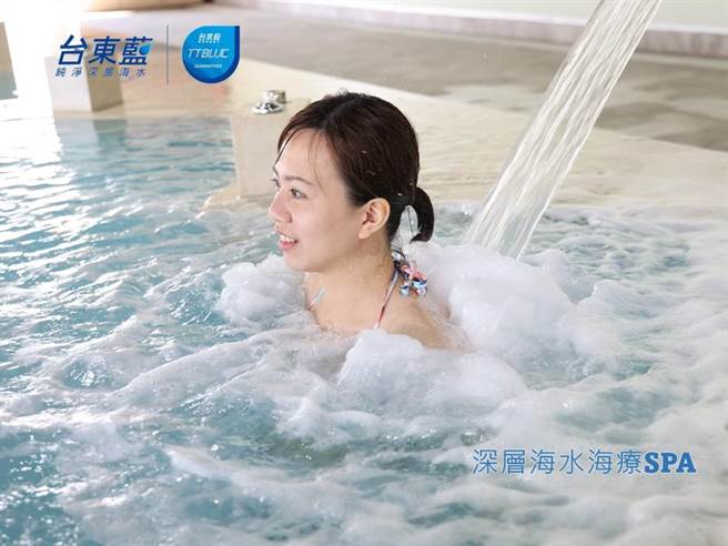 深层海水是台东特有的天然资源，台东县政府与旅宿业者合作推出独特的深层海水体验行程。（台东县政府提供／蔡旻妤台东传真）