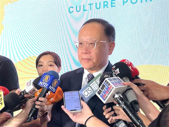 文化部长史哲今接受媒体联访。（蔡佩珈摄）
