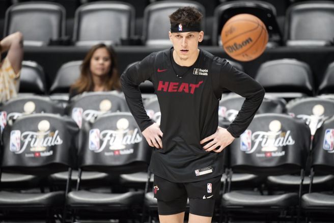 热火后卫Tyler Herro（美联社资料照）