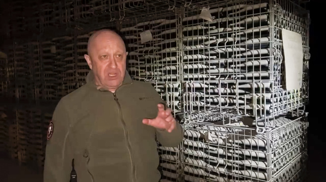 普里格津与俄国正规军的矛盾越演越烈，而他自今年以来便经常批评俄罗斯国防部领导层，且一再莫斯科没有向瓦格纳部队提供足够弹药。(图/美联社)