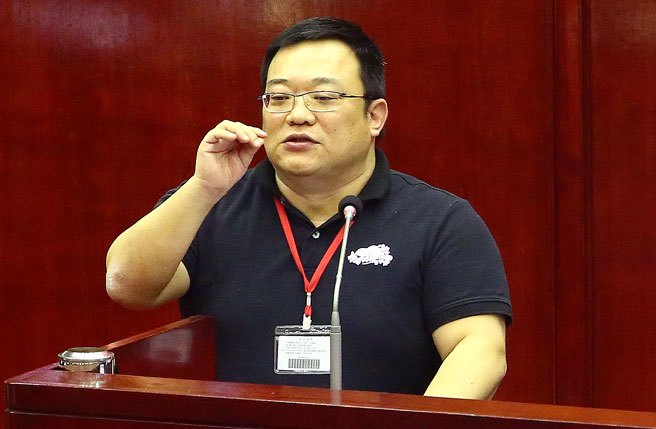 洪智坤（资料照片/邓博仁摄）