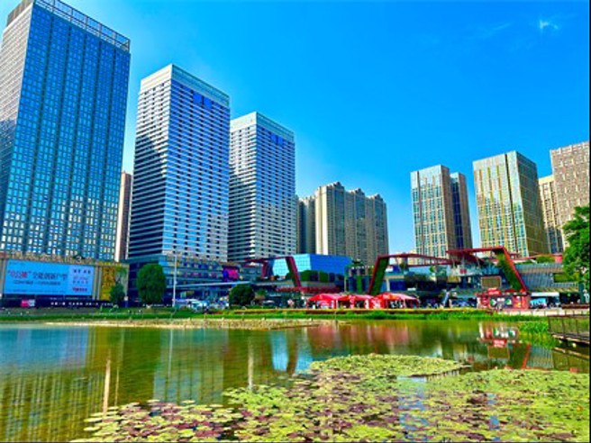 貴陽花濕地公園。（圖／旺北蹇金津提供）