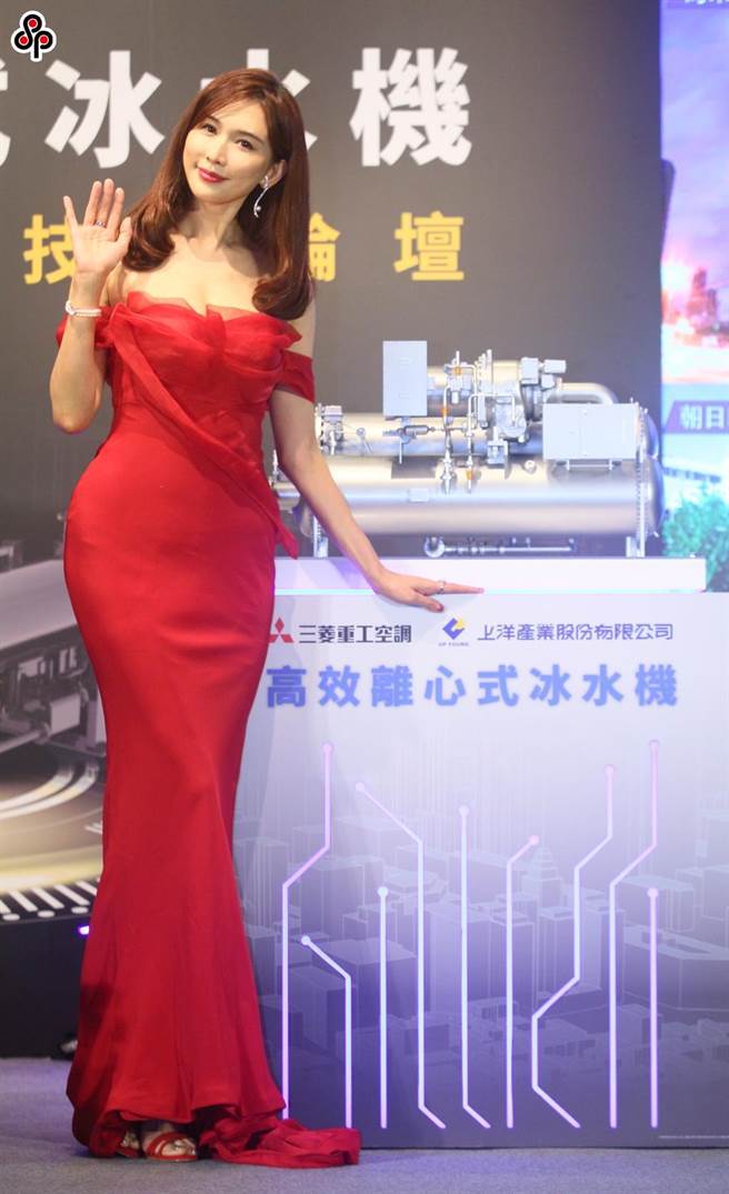 林志玲大讚AKIRA在《神秘五金行》中的表现。（张铠乙摄）