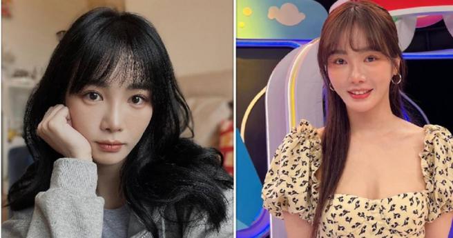 长相甜美的舒子晨上月闪电结婚成为人妻。（图／取自舒子晨脸书）