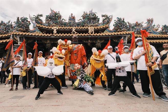 北港老涂狮白鹤狮阵将于6月11日在宜兰传统艺术园区演出。（云林县老涂狮艺阵文化发展协会／吴佩蓉宜兰传真）
