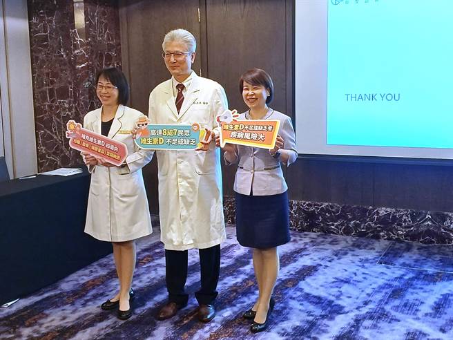 联安预防医学机构横跨8年、高达12.5万笔的健检大数据发现，近9成民眾维生素D不足或缺乏，尤其以21到30岁的年轻人最明显。（王家瑜摄）