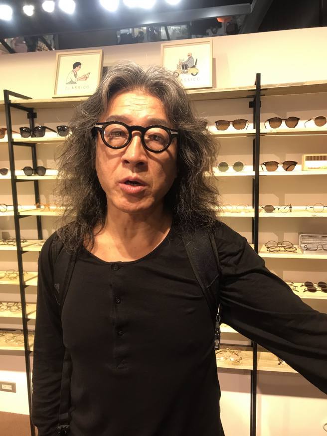 大陆作家贝岭。（本人提供）