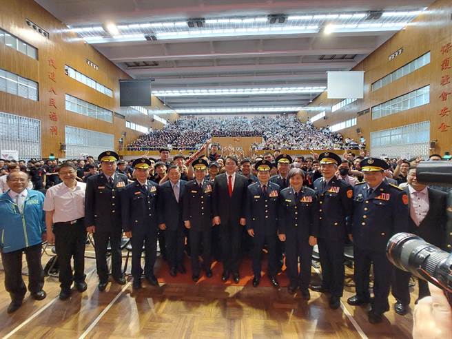 警专7日举办40期毕业典礼。（警方提供）