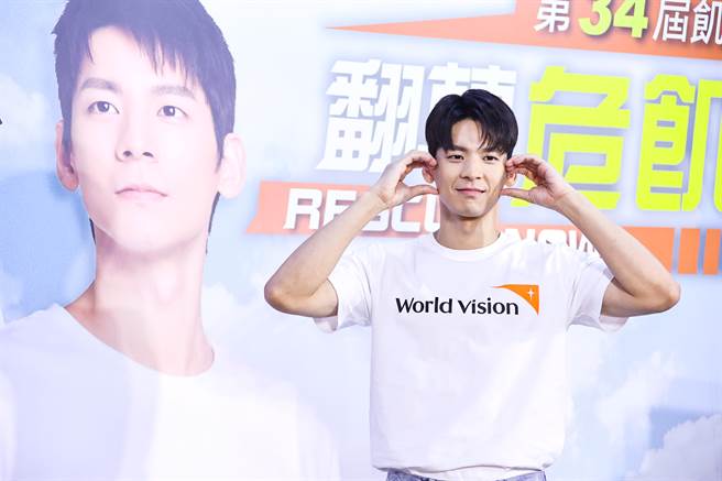 林柏宏今出席记者会，分享前进索马利兰的感想。（罗永铭摄）