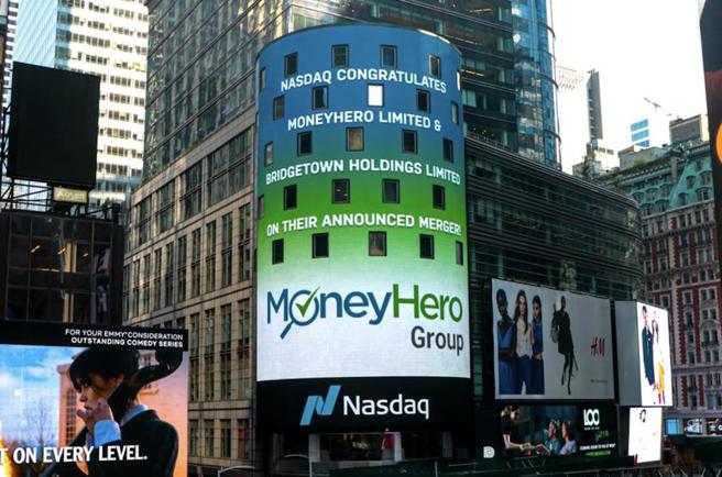 MoneyHero Group拟首次公开募股，选定那斯达克挂牌上市IPO。（图／Money101提供） 
