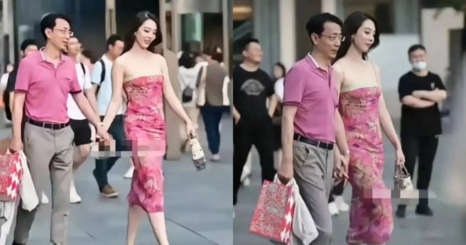 中石油寰球工程项目公司总经理胡继勇被拍到牵小三游四川，目前已遭公司免去所有职位，正在接受相关调查。（图／翻摄自抖音）