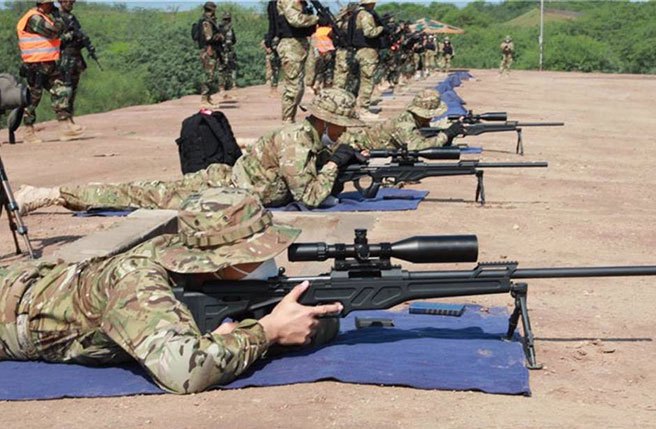 大陆公安反恐部队参加演习。（资料照片）