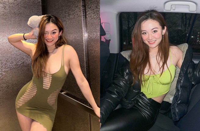 林泳怡去年参加港姐选拔，最后决定退选。（图／翻摄自wendy.lammm IG）