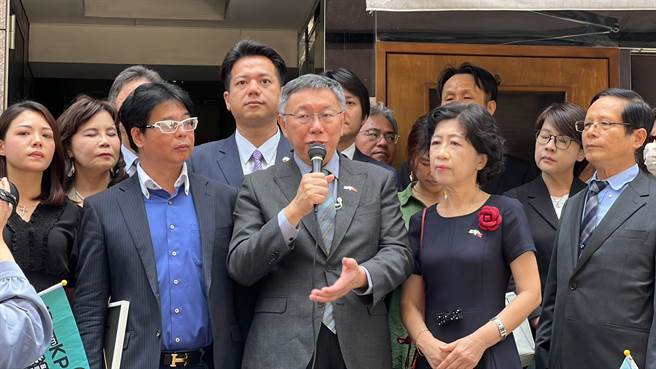 民眾党主席柯文哲。（杨亚璇摄）