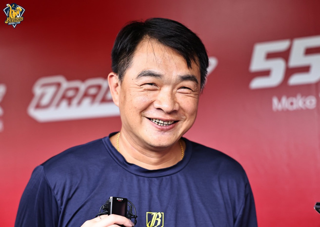 中信兄弟总教练彭政闵。（中信兄弟提供）