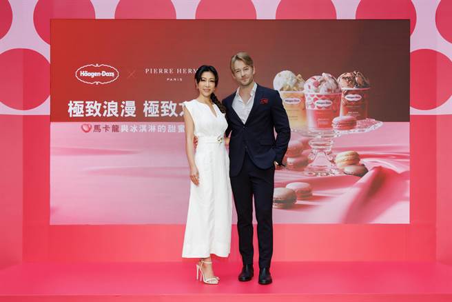 法比欧与老婆Desiree感情甜蜜。（哈根达斯Häagen-Dazs 提供）