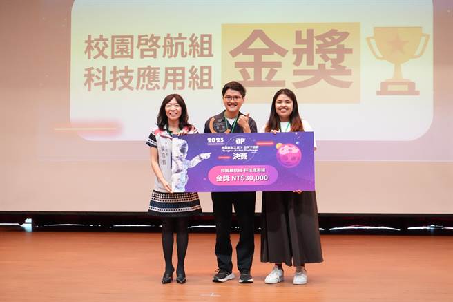 桃园市青年局与中原大学合作举办创业竞赛，校园组科技运用组由台大团队以人工智慧预测宠物所需营养勇夺金奖。（吕筱蝉摄）