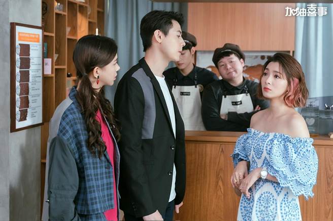 刘倩妏饰演富家千金，想要追回旧爱。（TVBS提供）