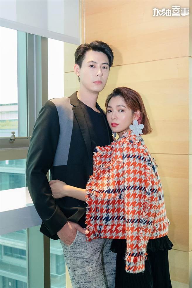 刘倩妏饰演富家千金，想要追回旧爱Teddy。（TVBS提供）