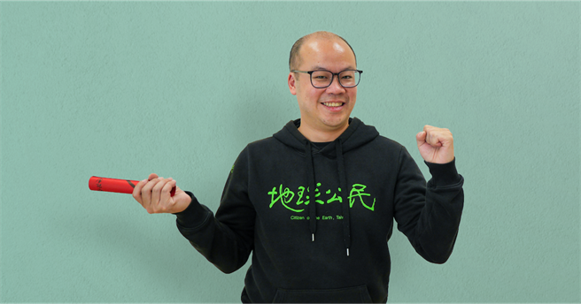 地球公民执行长蔡中岳。（本报资料照）