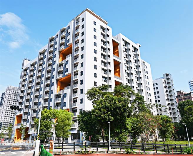 新北土城员和社宅。（新北住都中心提供）