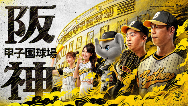中信兄弟将在6月10、11日举行「阪神甲子园球场日」。（中信兄弟提供）