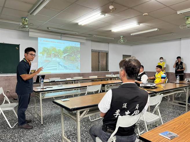 嘉义市「嘉油铁马道」升级计画今天举办说明会。（嘉义市政府提供／廖素慧嘉市传真）