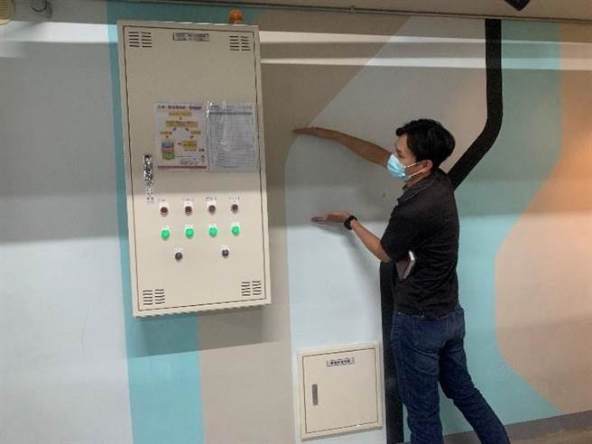 高雄推建筑智慧化，补助公寓大厦设置雨水贮集滞洪设施观测系统、淹水感测系统、用水量观测系统、公共区域用电量观测系统等设备，达到防洪、节能目的。（高雄市工务局提供／崔正纲高雄传真）