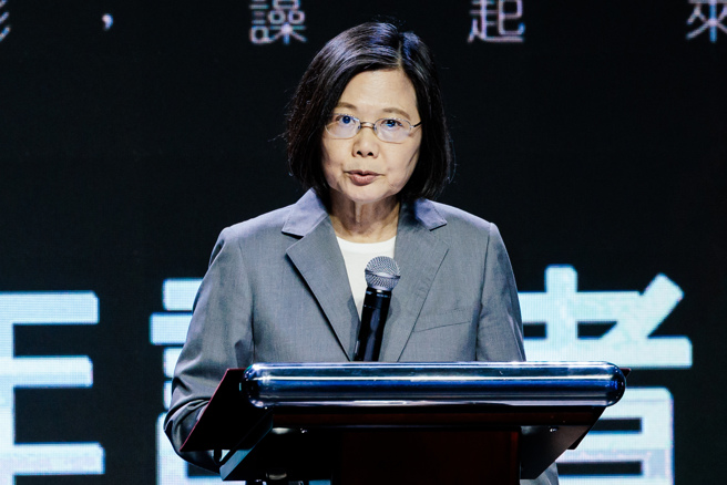 图为蔡英文总统。（资料照,郭吉铨摄）