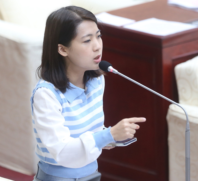 国民党台北市议员徐巧芯。 （资料照片）