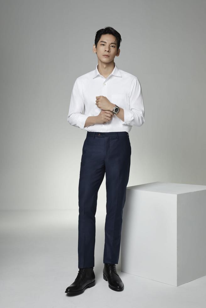 林柏宏加入浪琴表品牌好友行列，與彭于晏、鄭雨盛「同門」。（Longines提供）