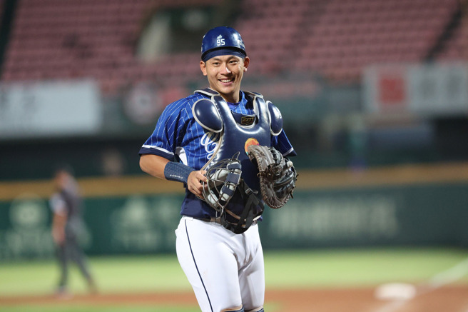 富邦悍将捕手戴培峰。（资料照，富邦悍将提供）