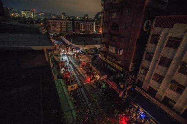 图为2017年815全台大停电。(资料照)