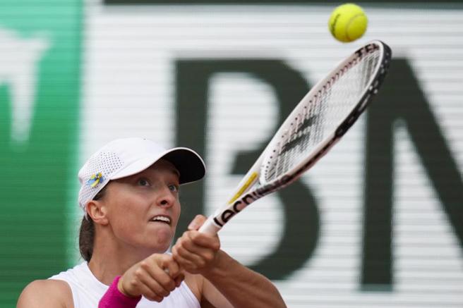 现任球后思薇雅蒂再度闯进法网女单决赛。（美联社）