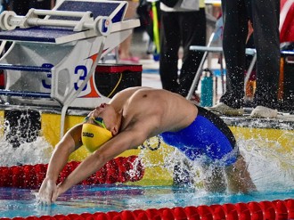 全國中正盃游泳錦標賽 兩項大會紀錄產生