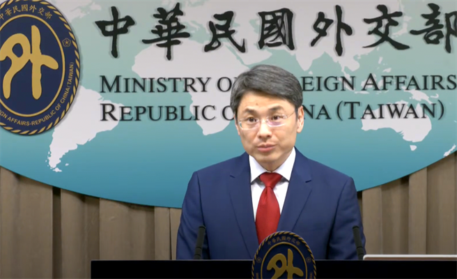 外交部副發言人蕭光偉。(資料照片)