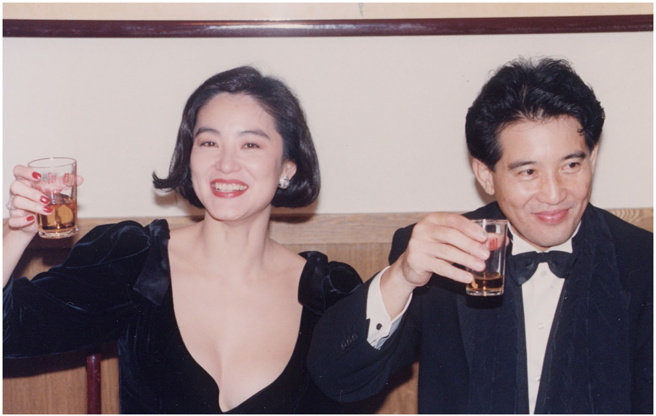 林青霞、秦汉曾情缠多年。（图／中时资料照）