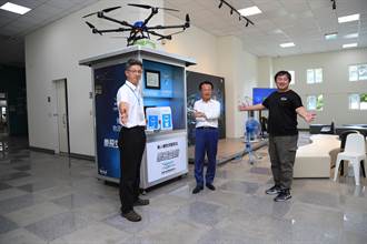 亞創中心無人機送餐示範點 1公里內點對點皆可飛機傳送