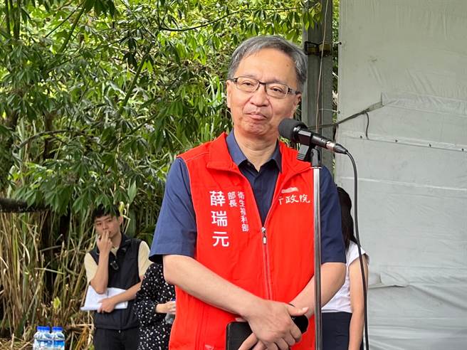 薛瑞元表示，問題是巴比妥從哪邊買到，很可能是非法途徑。（王揚傑攝）