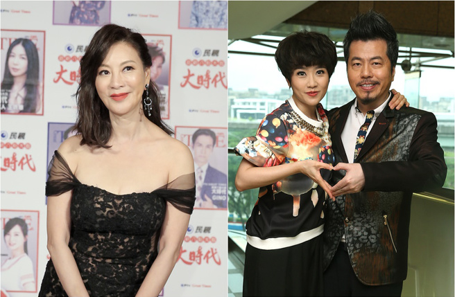 寇乃馨駁斥節目欺負楊繡惠，楊繡惠也出面澄清，不過，黃國倫跳出來護妻，還扯出白雲。（圖／中時資料照）