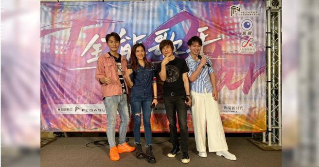 《全能歌手》海选邀请周定纬（左起）、梁一贞、薛忠铭、李子森担任评审。（图／民视提供）