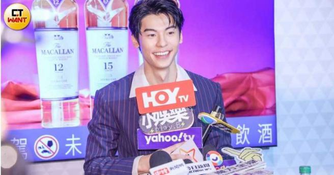 许光汉7日在台北出席活动。（图／赵文彬摄）