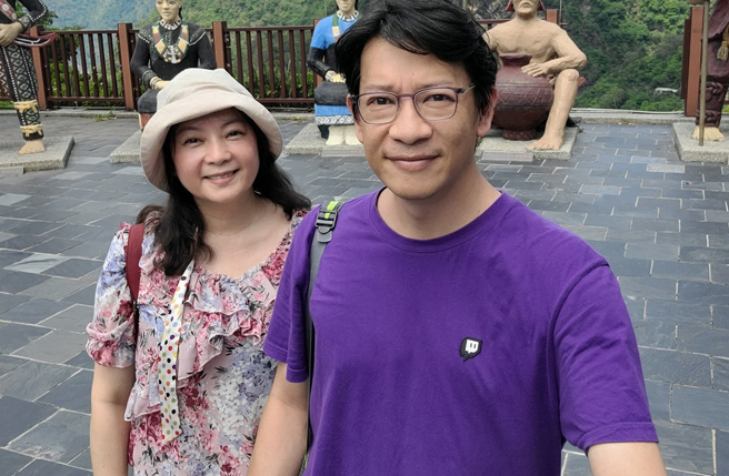 谷懷萱和老公徐展元到屏東遊玩，卻在用餐時發生不愉快的過程。(圖／我是谷懷萱臉書)