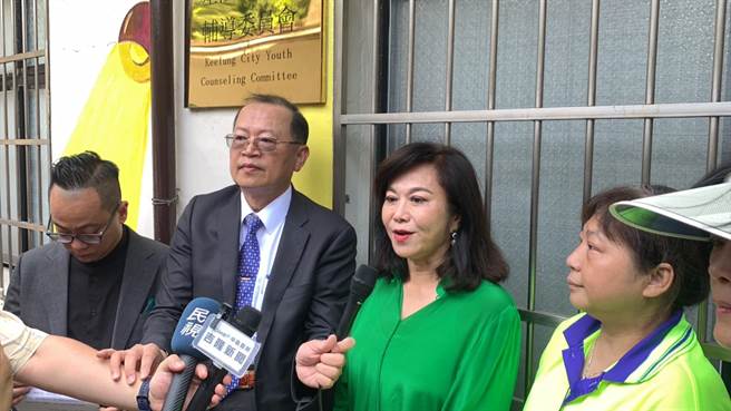 ▲基隆市副市長邱佩琳表示，青少年是國家棟樑，今日揭牌是個好的開始，希望能透過少年輔導先行制度，讓基隆少年在輔導下獲得更完善保護。（徐佑昇攝）