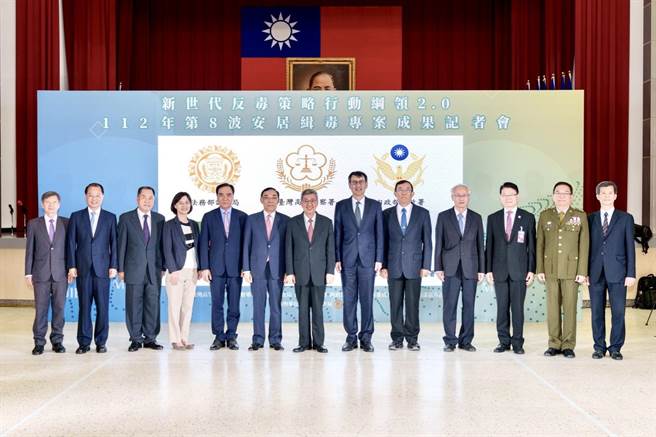 第8波安居緝毒，調查局查獲毒品1800公斤。（調查局提供）