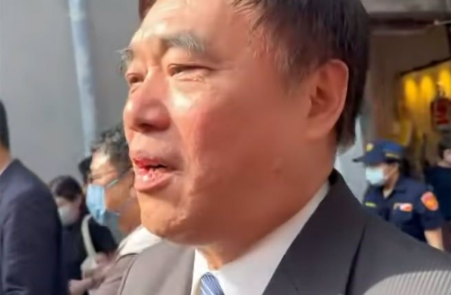 郝龙斌。(影片翻拍)